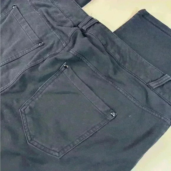 Lane Bryant Black Jegging Zip Front Ankle Pants Stretch Straight Leg Women’s 18 - Picture 12 of 13